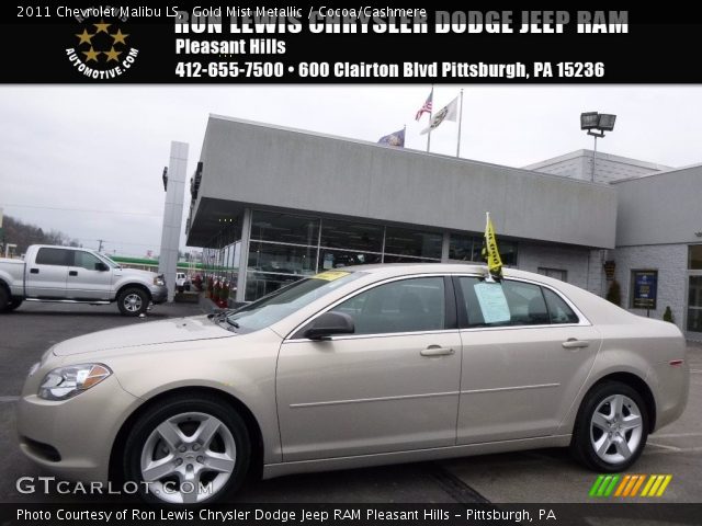 2011 Chevrolet Malibu LS in Gold Mist Metallic