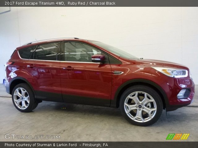 2017 Ford Escape Titanium 4WD in Ruby Red