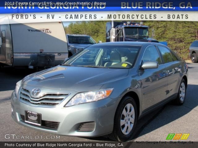 2011 Toyota Camry LE V6 in Aloe Green Metallic