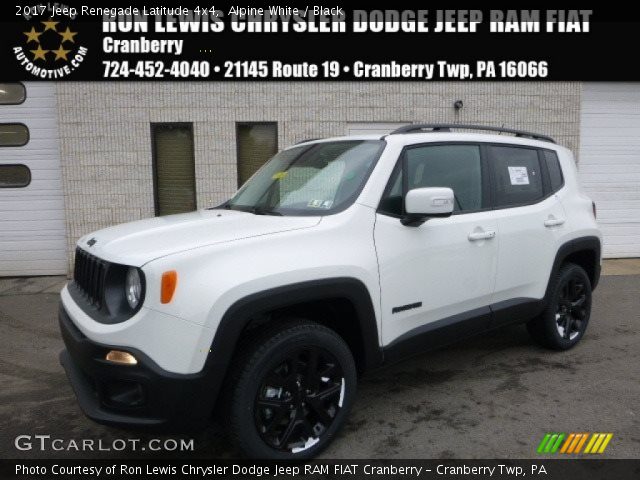2017 Jeep Renegade Latitude 4x4 in Alpine White