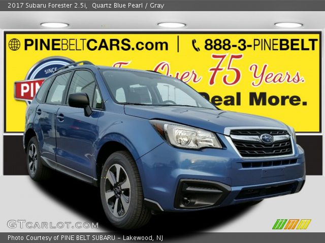 2017 Subaru Forester 2.5i in Quartz Blue Pearl