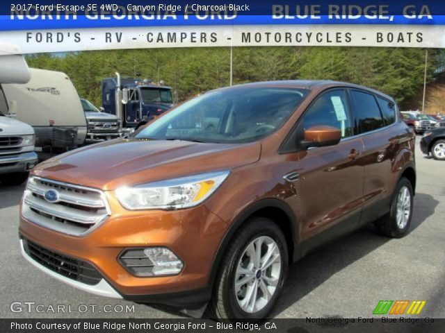 2017 Ford Escape SE 4WD in Canyon Ridge