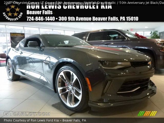 2017 Chevrolet Camaro LT Coupe 50th Anniversary in Nightfall Gray Metallic