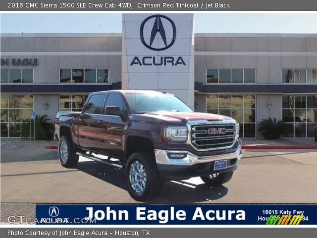 2016 GMC Sierra 1500 SLE Crew Cab 4WD in Crimson Red Tintcoat