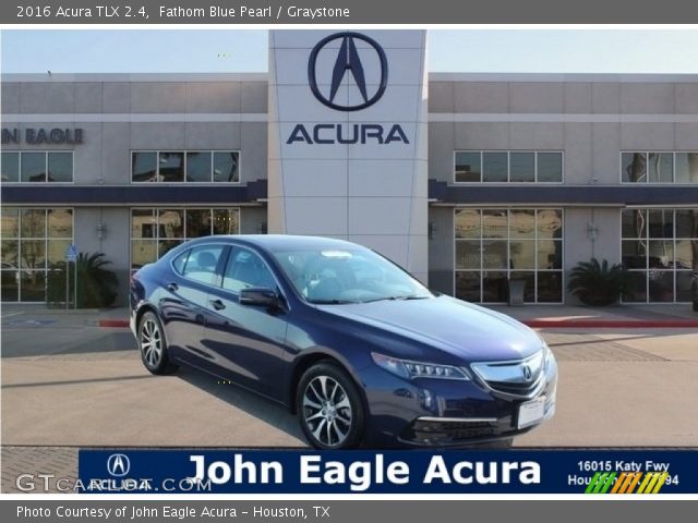 2016 Acura TLX 2.4 in Fathom Blue Pearl
