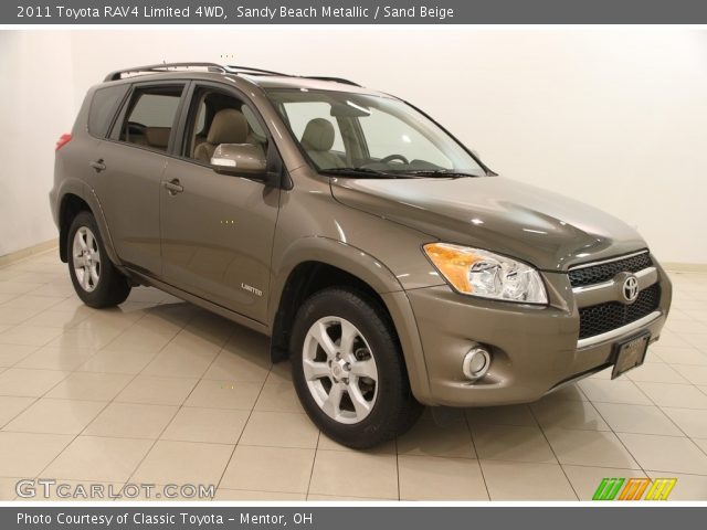 2011 Toyota RAV4 Limited 4WD in Sandy Beach Metallic