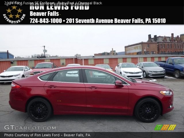 2014 Ford Fusion SE EcoBoost in Ruby Red