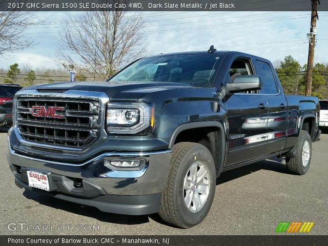 2017 GMC Sierra 1500 SLE Double Cab 4WD in Dark Slate Metallic