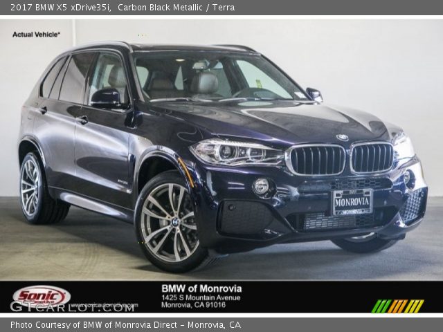 2017 BMW X5 xDrive35i in Carbon Black Metallic