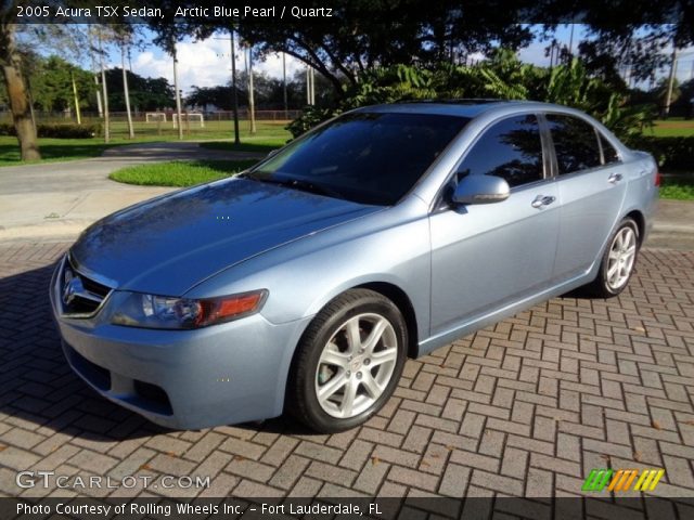 2005 Acura TSX Sedan in Arctic Blue Pearl
