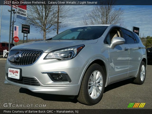 2017 Buick Envision Preferred in Galaxy Silver Metallic