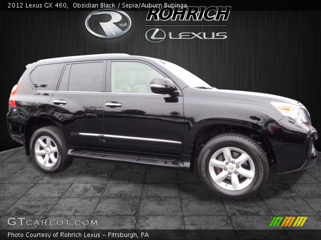 2012 Lexus GX 460 in Obsidian Black