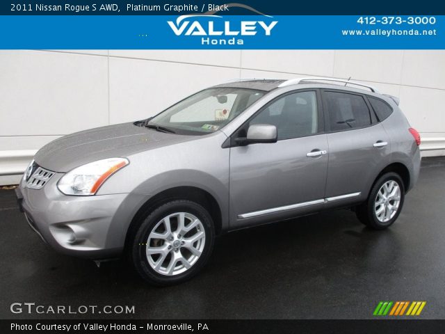2011 Nissan Rogue S AWD in Platinum Graphite
