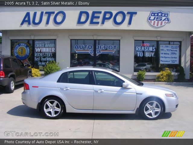 2005 Acura TL 3.2 in Satin Silver Metallic