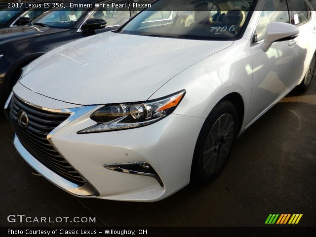 2017 Lexus ES 350 in Eminent White Pearl