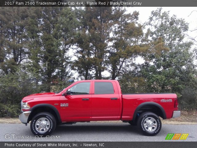 2017 Ram 2500 Tradesman Crew Cab 4x4 in Flame Red