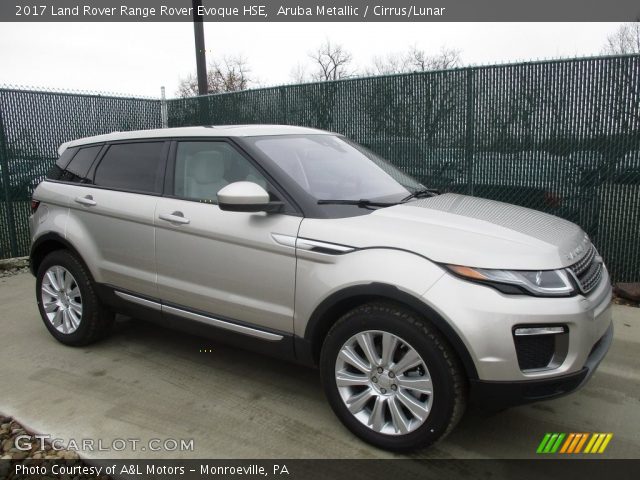 2017 Land Rover Range Rover Evoque HSE in Aruba Metallic
