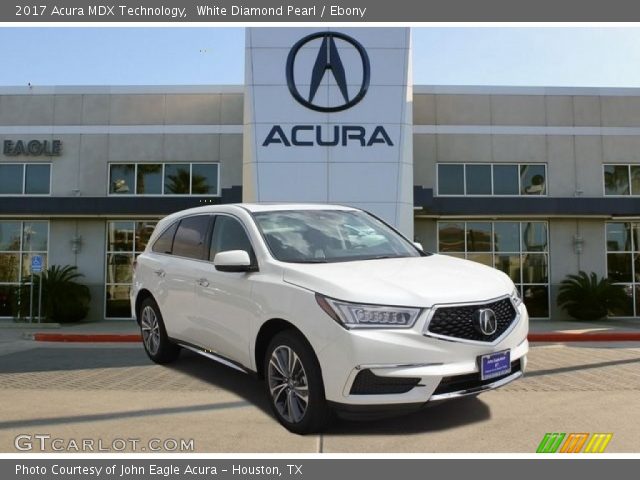 2017 Acura MDX Technology in White Diamond Pearl