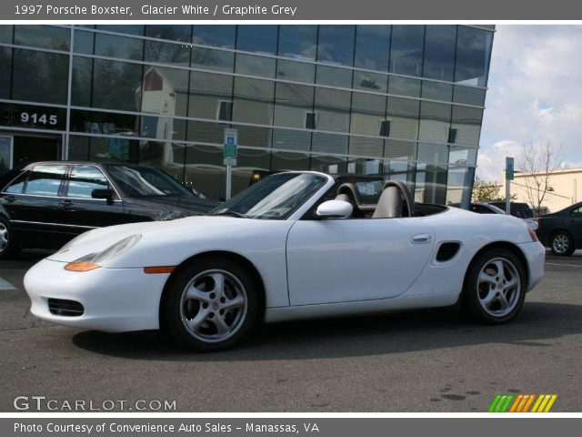 1997 Porsche Boxster  in Glacier White