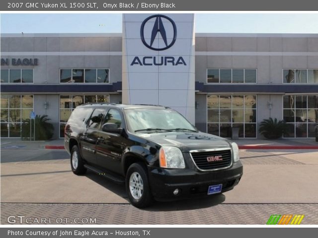 2007 GMC Yukon XL 1500 SLT in Onyx Black