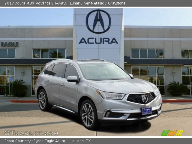 2017 Acura MDX Advance SH-AWD in Lunar Silver Metallic