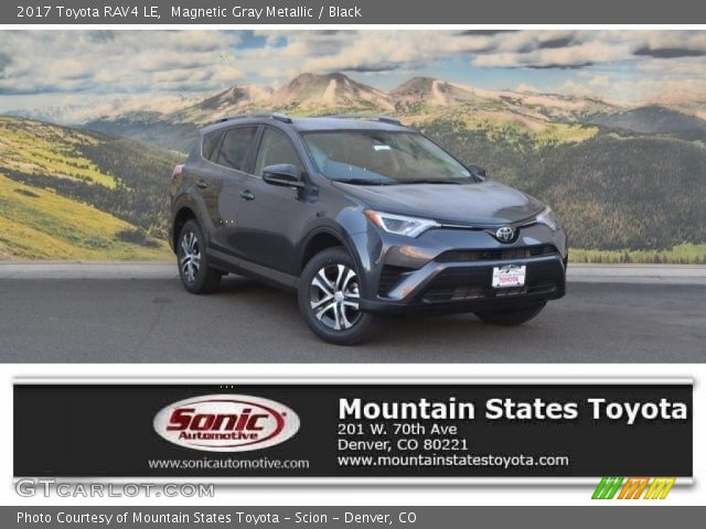 2017 Toyota RAV4 LE in Magnetic Gray Metallic
