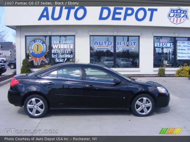 2007 Pontiac G6 GT Sedan in Black