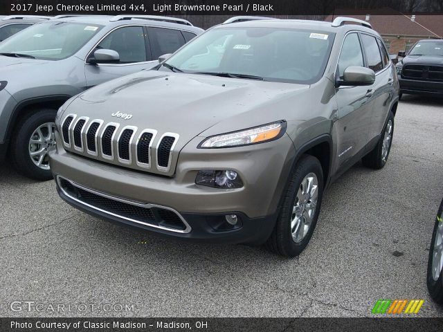 2017 Jeep Cherokee Limited 4x4 in Light Brownstone Pearl
