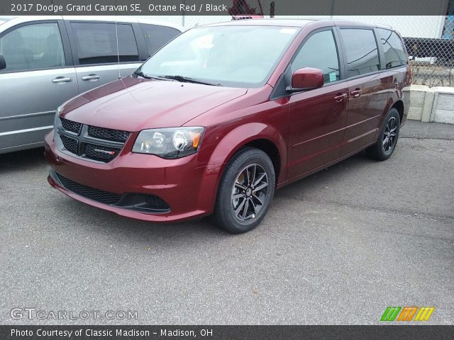 2017 Dodge Grand Caravan SE in Octane Red