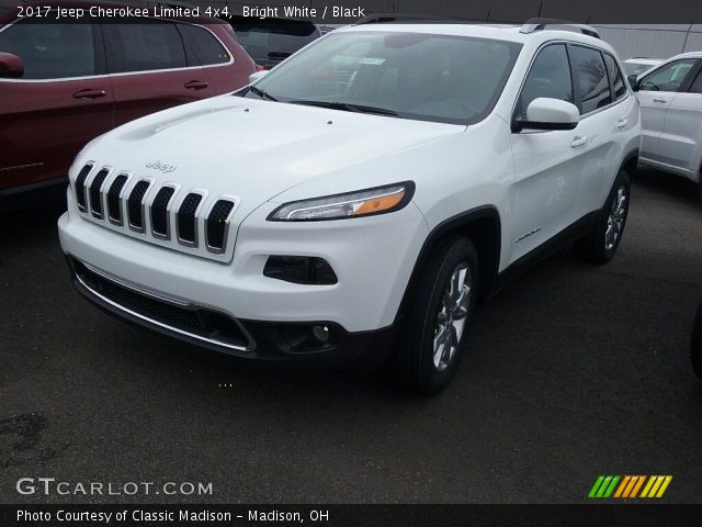2017 Jeep Cherokee Limited 4x4 in Bright White