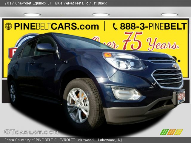 2017 Chevrolet Equinox LT in Blue Velvet Metallic