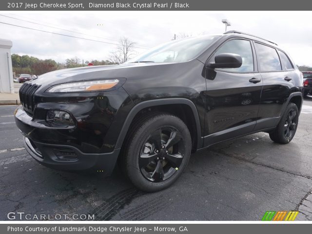 2017 Jeep Cherokee Sport in Diamond Black Crystal Pearl