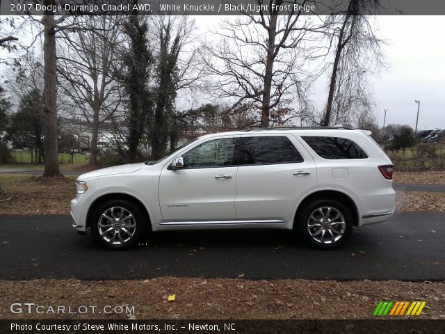 2017 Dodge Durango Citadel AWD in White Knuckle