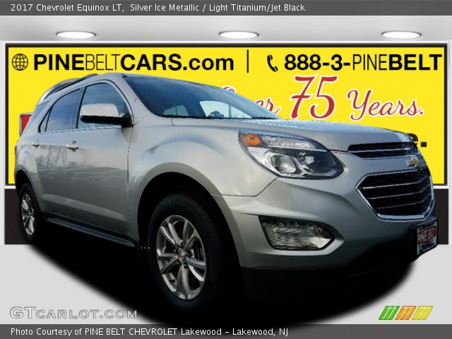 2017 Chevrolet Equinox LT in Silver Ice Metallic