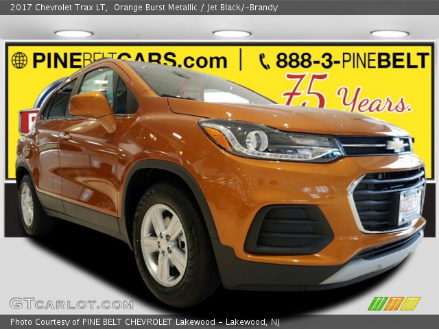 2017 Chevrolet Trax LT in Orange Burst Metallic