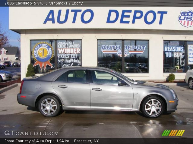 2005 Cadillac STS V6 in Silver Smoke