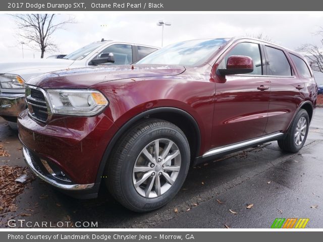 2017 Dodge Durango SXT in Octane Red Pearl