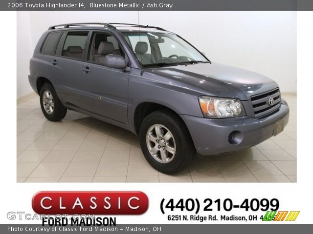 2006 Toyota Highlander I4 in Bluestone Metallic