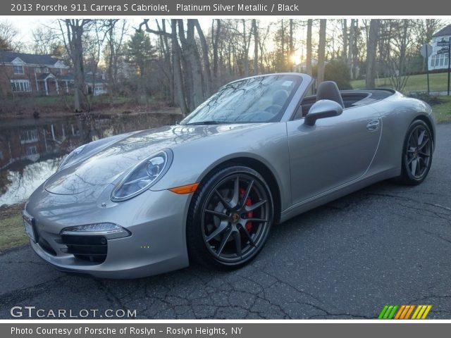 2013 Porsche 911 Carrera S Cabriolet in Platinum Silver Metallic