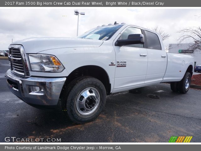 2017 Ram 3500 Big Horn Crew Cab Dual Rear Wheel in Bright White