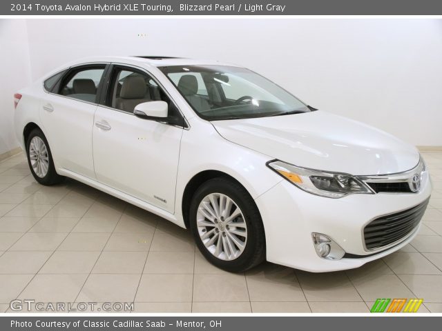 2014 Toyota Avalon Hybrid XLE Touring in Blizzard Pearl