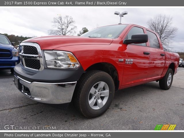 2017 Ram 1500 Express Crew Cab 4x4 in Flame Red