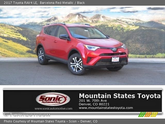 2017 Toyota RAV4 LE in Barcelona Red Metallic