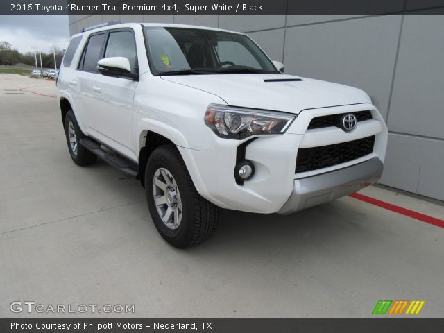 2016 Toyota 4Runner Trail Premium 4x4 in Super White