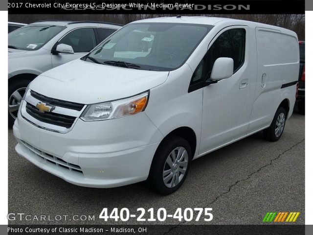 2017 Chevrolet City Express LS in Designer White