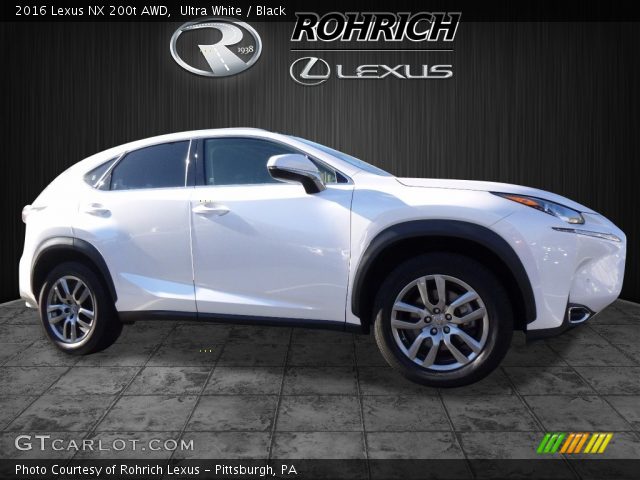 2016 Lexus NX 200t AWD in Ultra White