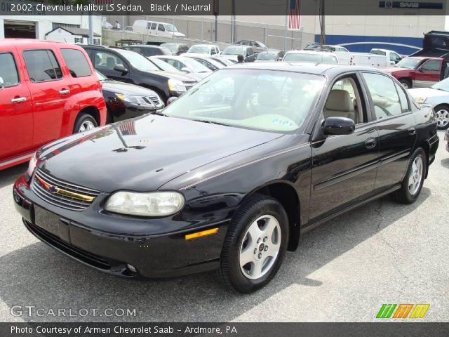 2002 Chevrolet Malibu LS Sedan in Black