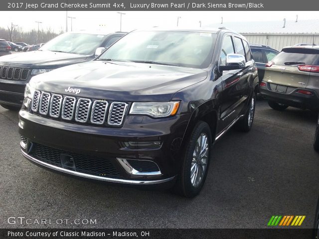 2017 Jeep Grand Cherokee Summit 4x4 in Luxury Brown Pearl
