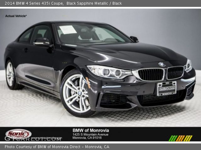 2014 BMW 4 Series 435i Coupe in Black Sapphire Metallic