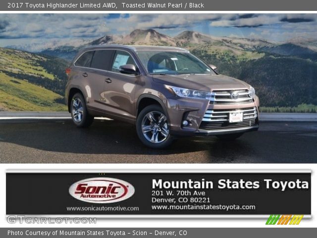2017 Toyota Highlander Limited AWD in Toasted Walnut Pearl